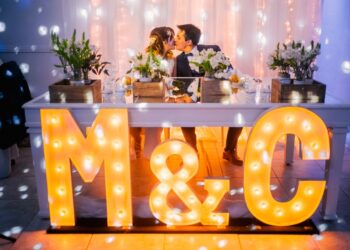 decoración para una boda