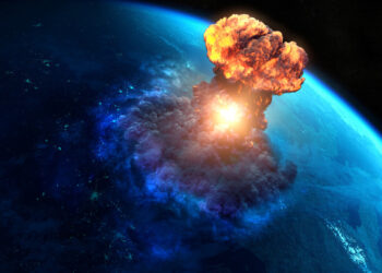 Un asteroide golpea la Tierra activando un sistema de alerta temprana