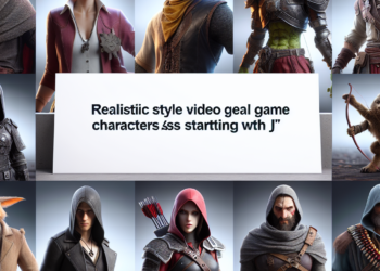 Descubre los Mejores Personajes de Videojuegos con J: Guía Completa y Actualizada