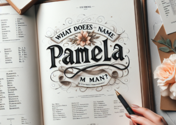 Descubriendo El Significado: ¿Qué Significa el Nombre Pamela?