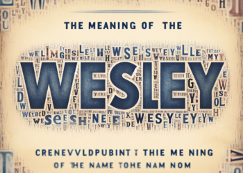 Descubre qué significa el nombre Wesley: Origen, Historia y Significado