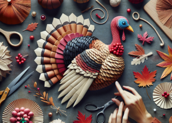 10 Increíbles Manualidades de Pavo para Disfrutar en Familia
