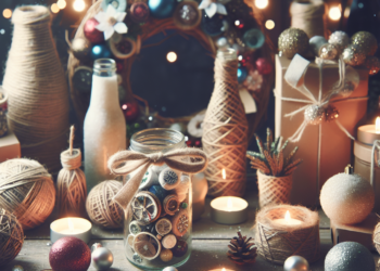 10 Increíbles Manualidades Recicladas Navideñas: Transforma tu Hogar de Manera Sostenible