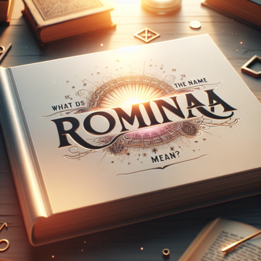 que significa el nombre romina