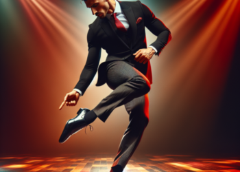 actor de bailando suave