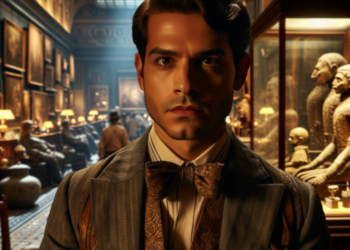 actor de una noche en el museo