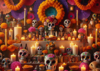 manualidades altar de muertos