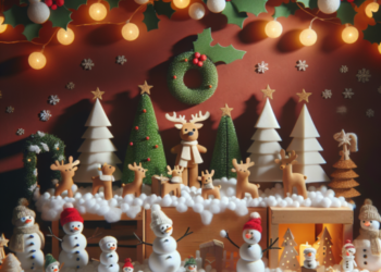 manualidades goma eva navidad