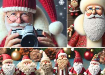 manualidades santa claus