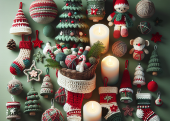 manualidades tejidos a crochet para navidad fáciles