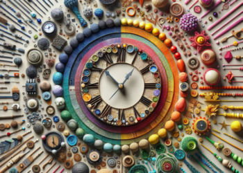 manualidades linea del tiempo creativa y original a mano