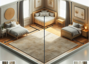 ¿Cómo se debe colocar la cama en la habitación?