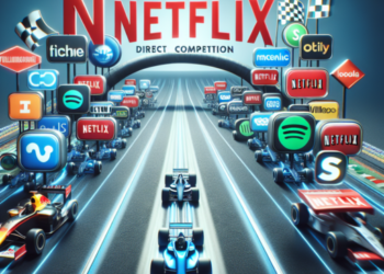 ¿Cuál es la competencia directa de Netflix?