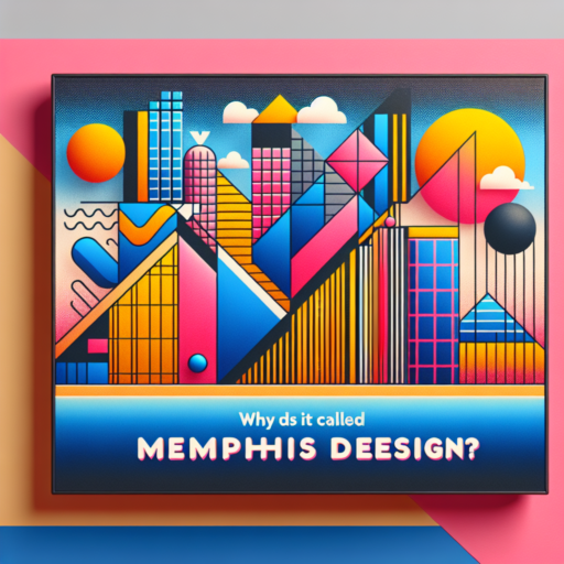 ¿Por qué se llama Diseño Memphis?