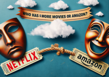 ¿Quién tiene más películas Netflix o Amazon?
